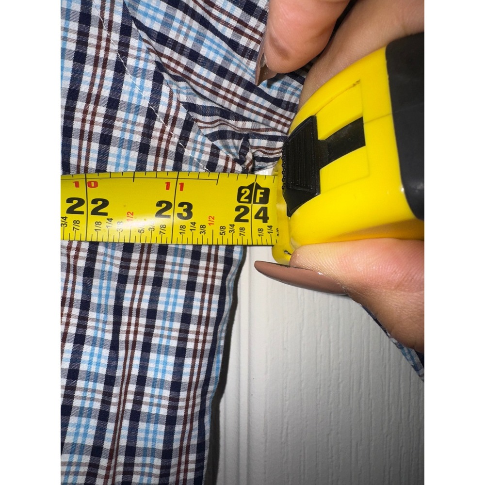 Jeremy Argyle Men's Checkered, Button-Down Shirt,… - image 4